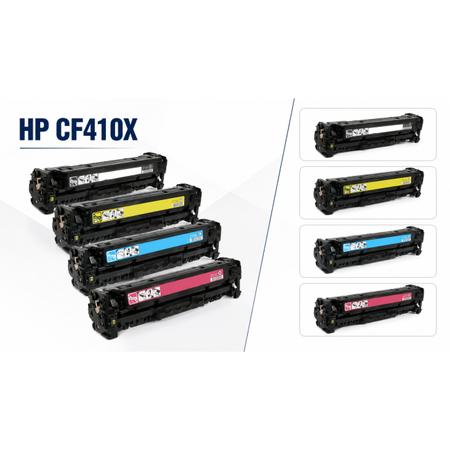 Zestaw tonerów HP 4 sztuki HP CF410X